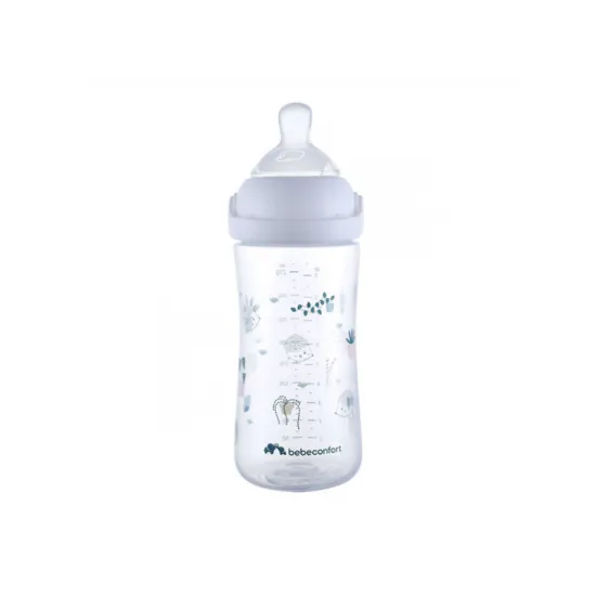 Dojčenská fľaša Emotion Physio 270ml 0-12m + White