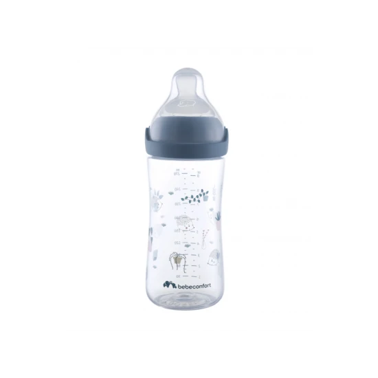 Dojčenská fľaša Emotion Physio 270ml 0-12m + Blue – BebeConfort 3102209130BC