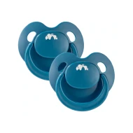 Cumlík silikónový Physio Air Eco 2ks 0m+ Blue