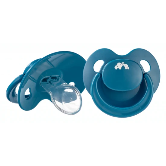 Cumlík silikónový Physio Air Eco 2ks 6m+ Blue – BebeConfort 3104201210BC