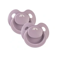 Cumlík silikónový Physio Air Eco 2ks 0m+ Pink/Lavander