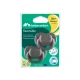 Cumlík silikónový symetrický 2ks 0m+ Green – BebeConfort 3104202360BC