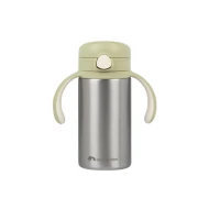 Hrnček termoizolačný so slamkou nerez 280 ml Green