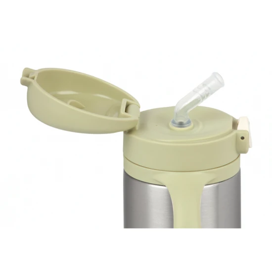 Hrnček termoizolačný so slamkou nerez 280 ml Green – BebeConfort 3105201190BC
