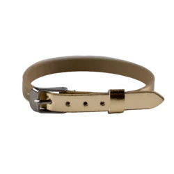 Zlatý náramok na prívesky METALIC