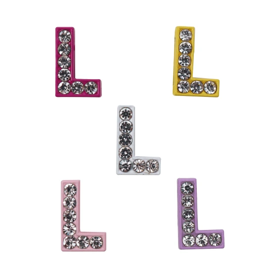 Prívesok písmeno L na detský náramok s menom Nojomojo