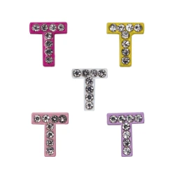 Písmeno T Prívesok na náramok 1ks