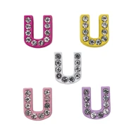 Písmeno U Prívesok na náramok 1ks