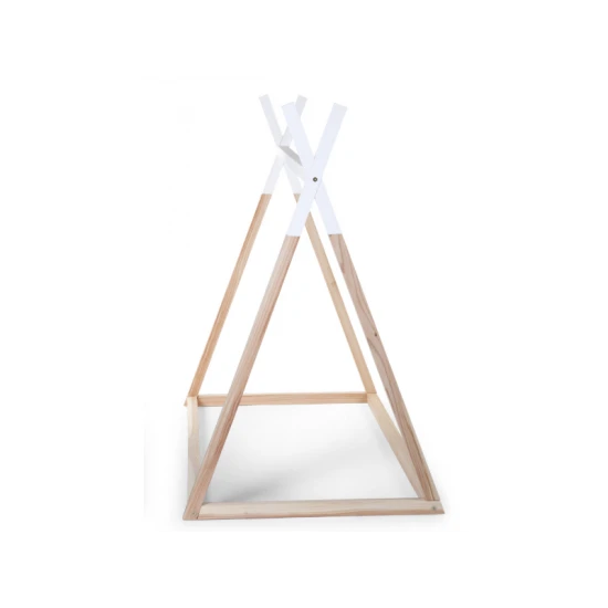 Childhome Natural White 70×140 cm – detská posteľ Tipi z bukového dreva