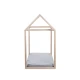 Childhome Natural 70×140 cm – rám detskej postele Domček z buku