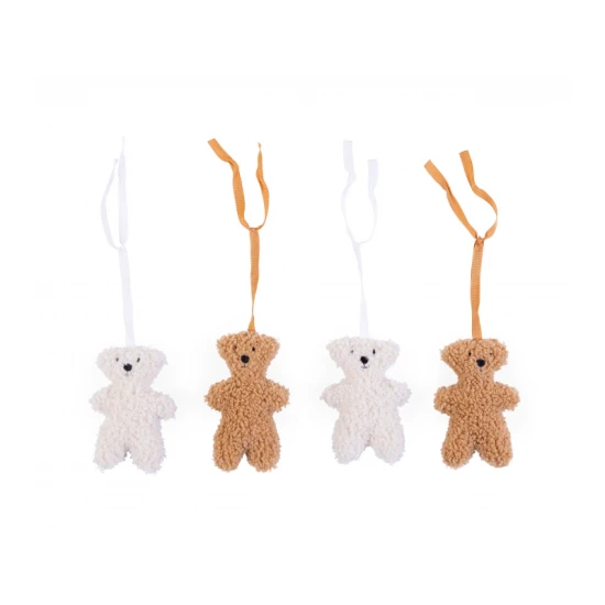 Childhome Teddy – závesný kolotoč Teddy so 6 medvedíkmi