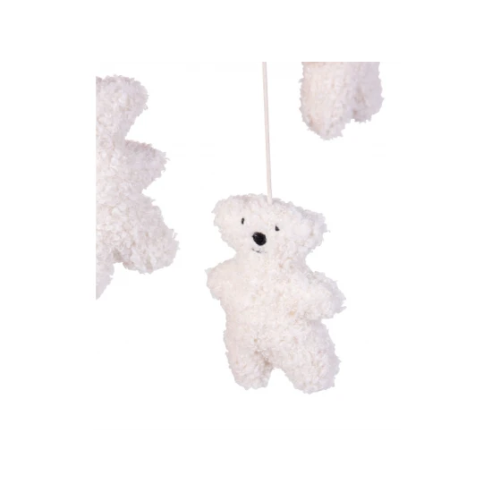 Childhome Teddy – závesný kolotoč Teddy so 6 medvedíkmi