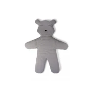 Hracia deka Medveď Teddy Jersey Grey 150 cm