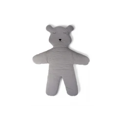 Hracia deka Medveď Teddy Jersey Grey 150 cm