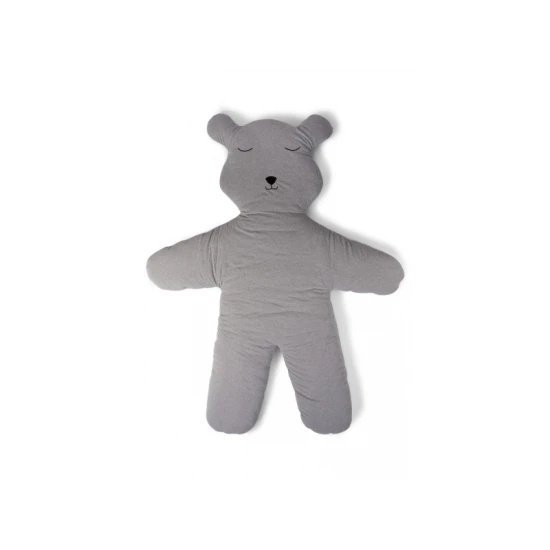 Childhome Medveď Teddy Jersey Grey 150 cm – mäkká hracia deka do detskej izby