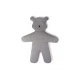 Childhome Medveď Teddy Jersey Grey 150 cm – mäkká hracia deka do detskej izby