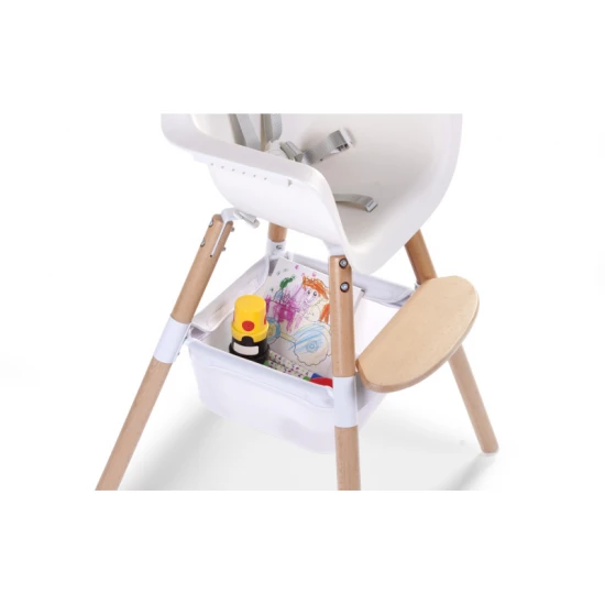 Childhome White – úložný košík pod stoličku Evolu 2