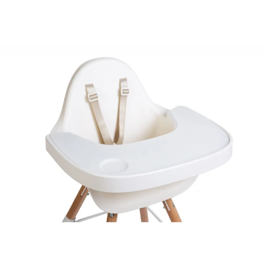 Childhome White – ABS pult so silikónovým prestieraním k stoličke Evolu