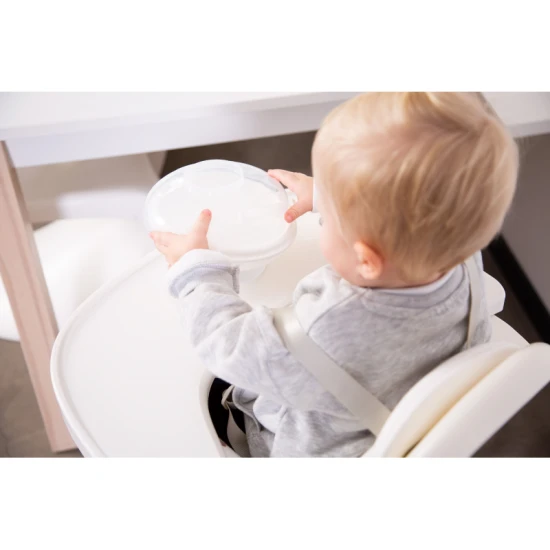 Childhome White – ABS pult so silikónovým prestieraním k stoličke Evolu