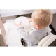 Childhome White – ABS pult so silikónovým prestieraním k stoličke Evolu