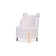 Detské kreslo Teddy Off White