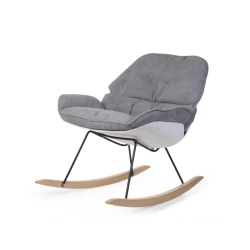 Hojdacie kreslo White Grey
