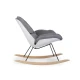 Childhome White Grey – moderné hojdacie kreslo pre rodičov