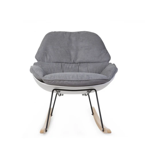 Childhome White Grey – moderné hojdacie kreslo pre rodičov