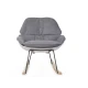 Childhome White Grey – moderné hojdacie kreslo pre rodičov