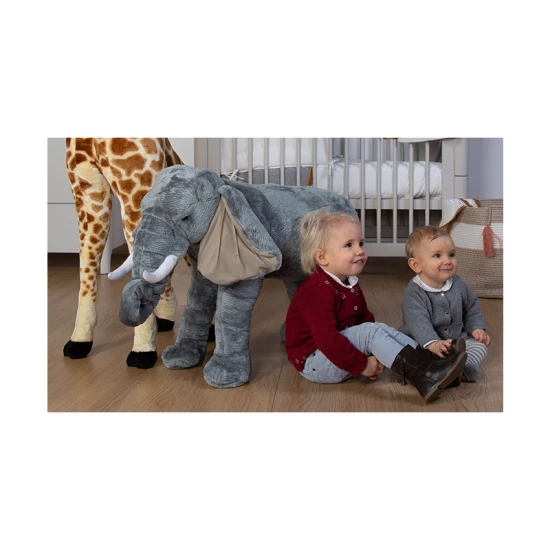 Childhome 60 cm – veľký plyšový slon stojací 60 cm