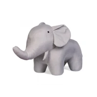 Textilný slon stojaci Grey