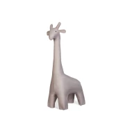 Textilná žirafa stojaca Beige