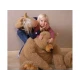 Childhome 76 cm – obrovský plyšový medveď Teddy 76 cm
