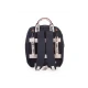Childhome Family Club Black – prebaľovací batoh 40×30×16 cm
