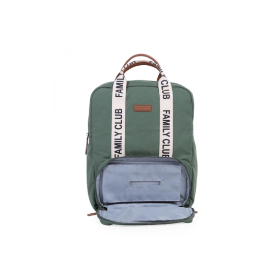 Childhome Family Club Green – prebaľovací batoh 40×30×16 cm