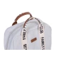 Childhome Family Club Off White – prebaľovací batoh 40×30×16 cm