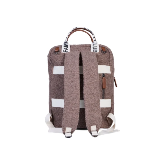 Childhome Family Club Signature Teddy Soft Brown – prebaľovací batoh 40×30×16 cm