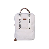 Prebaľovací batoh Family Club Signature Teddy Off White