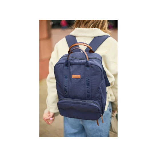 Childhome Family Club Signature Urban Navy – prebaľovací batoh 40×30×16 cm