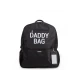 Childhome Daddy Bag Black – prebaľovací batoh pre oteckov
