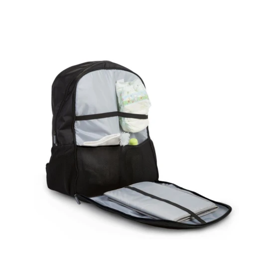 Childhome Daddy Bag Black – prebaľovací batoh pre oteckov