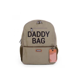 Prebaľovací batoh Daddy Bag Canvas Khaki