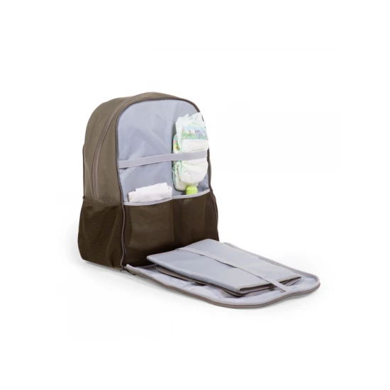 Childhome Daddy Bag Canvas Khaki – prebaľovací batoh pre oteckov