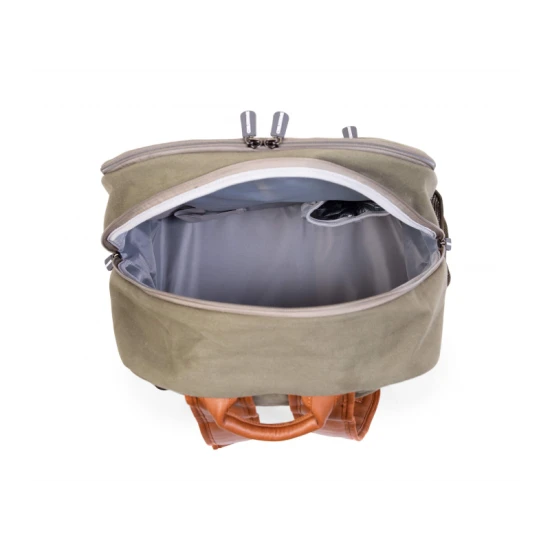 Childhome Daddy Bag Canvas Khaki – prebaľovací batoh pre oteckov