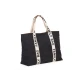 Childhome Family Bag Canvas Black – cestovná taška 55×40×18 cm