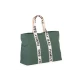 Childhome Family Bag Canvas Green – cestovná taška 55×40×18 cm