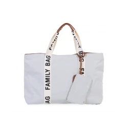 Cestovná taška Family Bag Canvas Off White