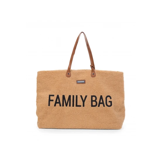Childhome Family Bag Teddy Beige – cestovná taška 55×40×18 cm