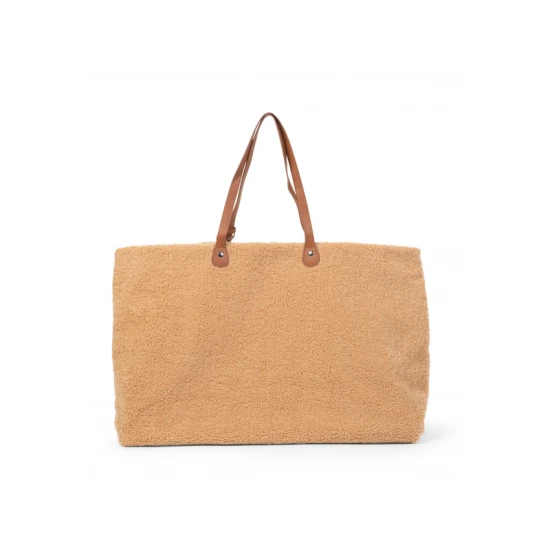 Childhome Family Bag Teddy Beige – cestovná taška 55×40×18 cm