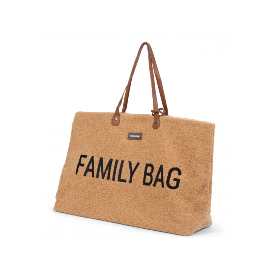 Childhome Family Bag Teddy Beige – cestovná taška 55×40×18 cm
